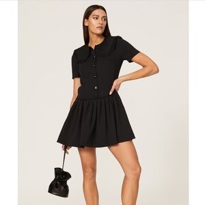 Sandro Peter Pan Collared Dress